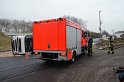 LKW umgestuerzt Niehler Hafen P071